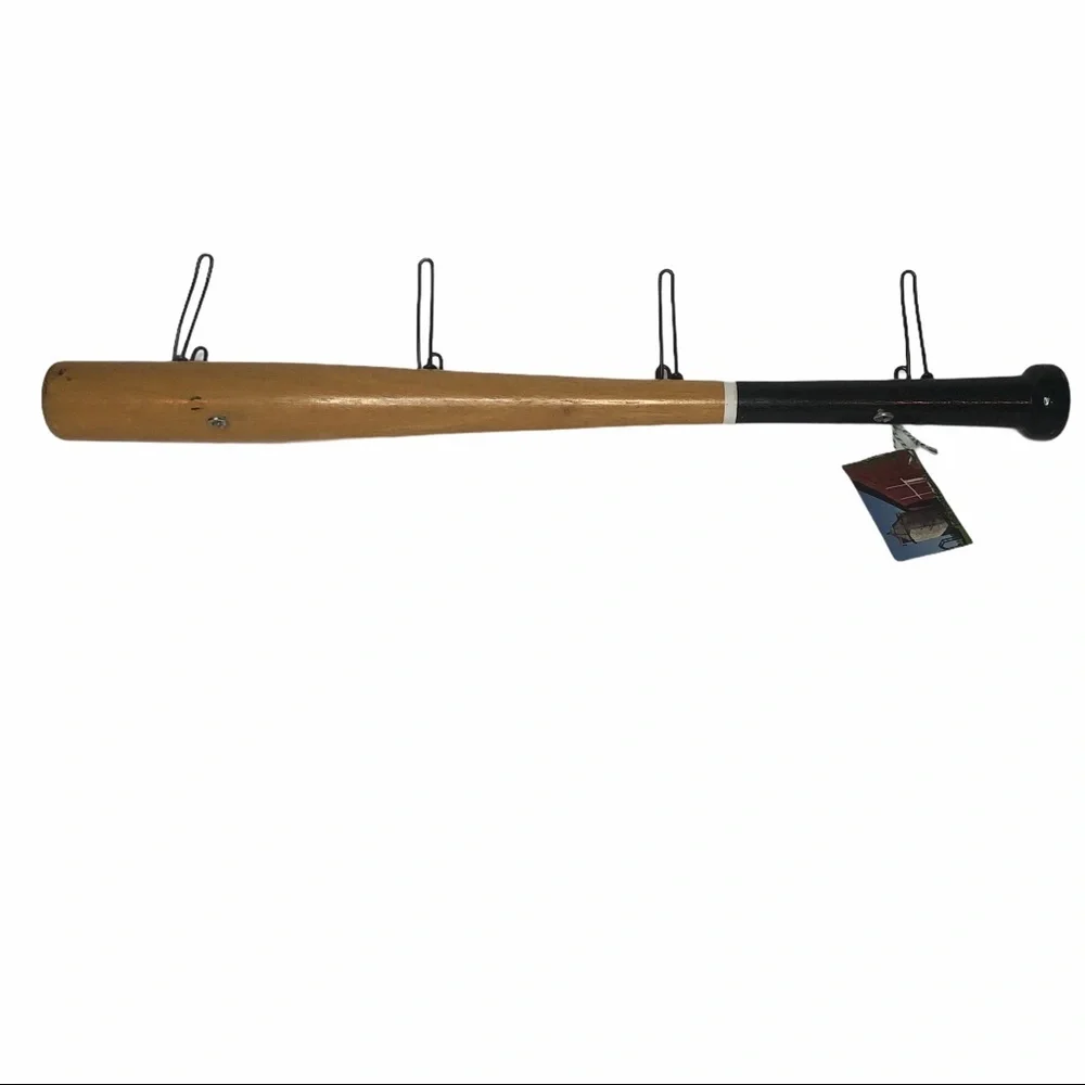 Authentic Repurposed Wooden Tee ⚾️Bat Wall Hanger